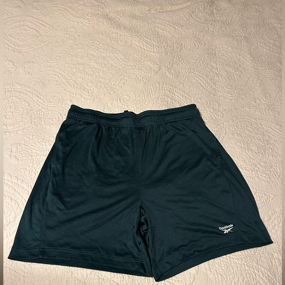 Reebok Men's Black Athletic Shorts